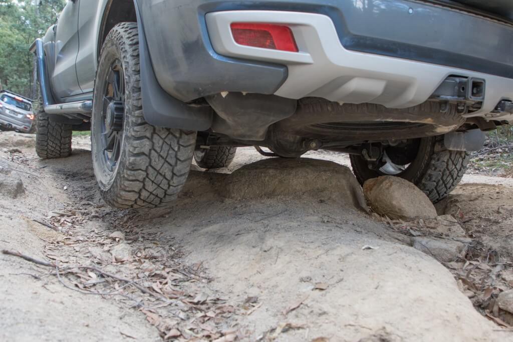 Ground clearance of a car